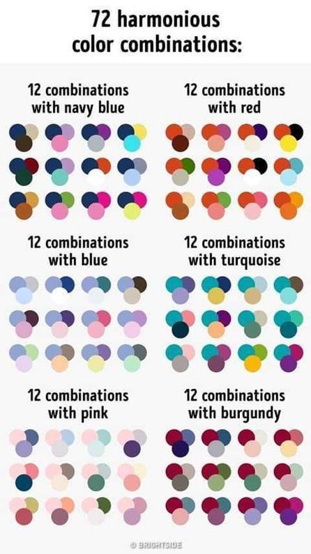 Color combinations for clothes