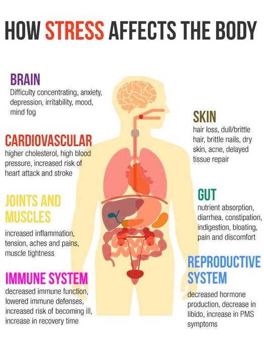 How Stress Affects Human Body
