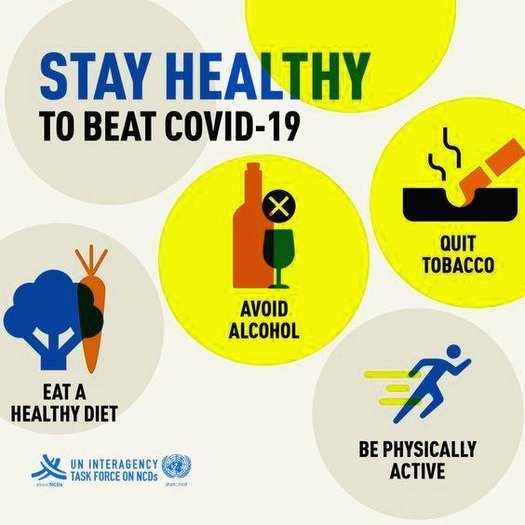 How to Be Healthy to Beat Covid