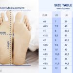 Men's Shoe Size Chart