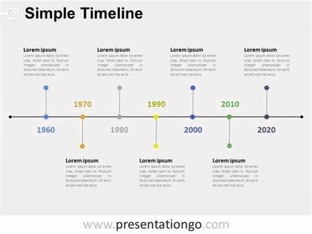 Simple Timeline Template Powerpoint 42