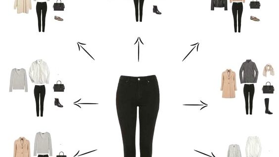 Ways to wear black jeans