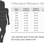 Women's Clothing Size Chart